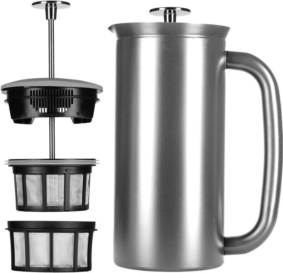 Elevate Your Morning Brew: Best Coffee Maker: Top 10 Picks Ninja CE251, Bonavita, Breville & More 44 ESPRO 18-oz French Press Coffee Maker, Silver Brushed