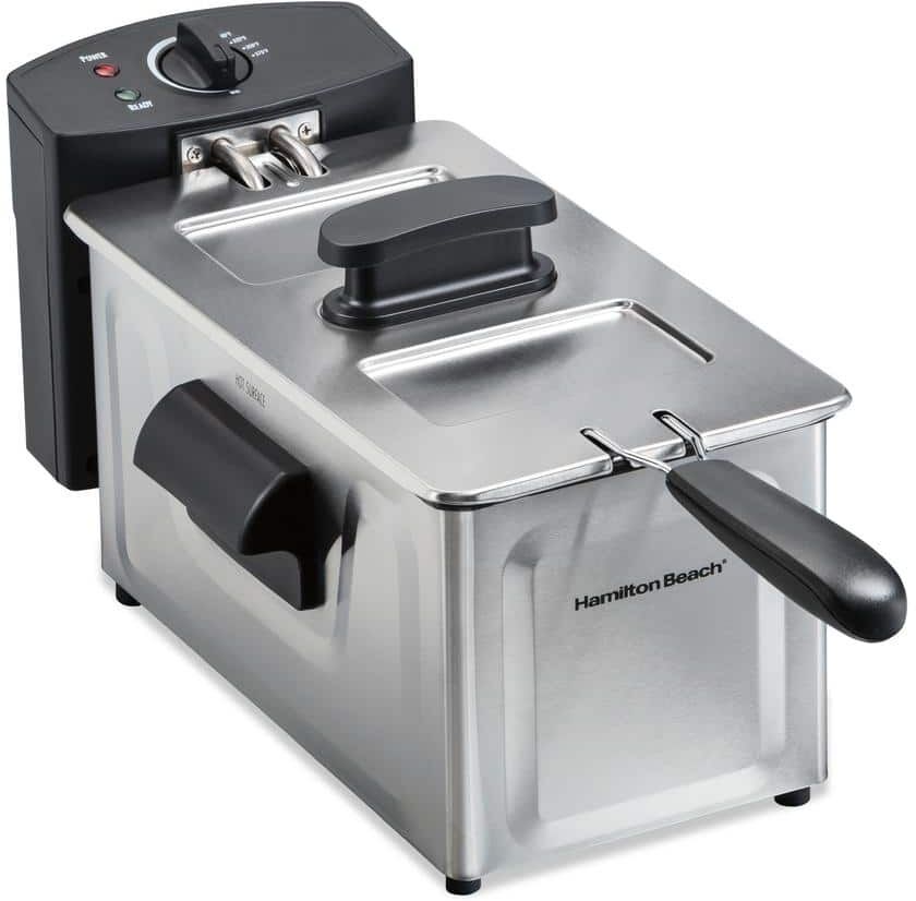 Hamilton Beach 2 Qt. Stainless Steel Deep Fryer