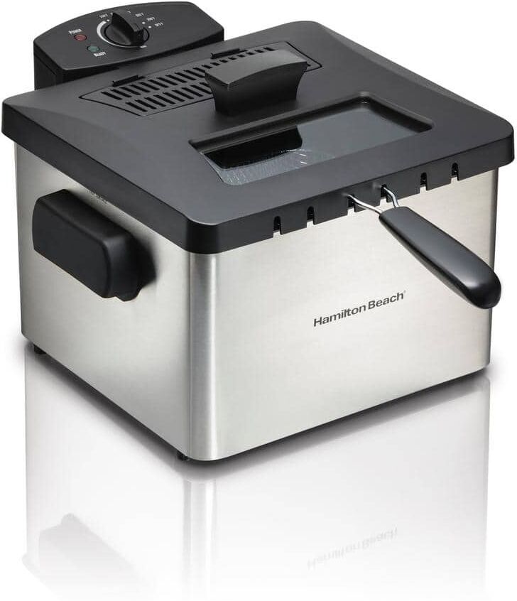 Hamilton Beach 5 Qt. Stainless Steel Deep Fryer