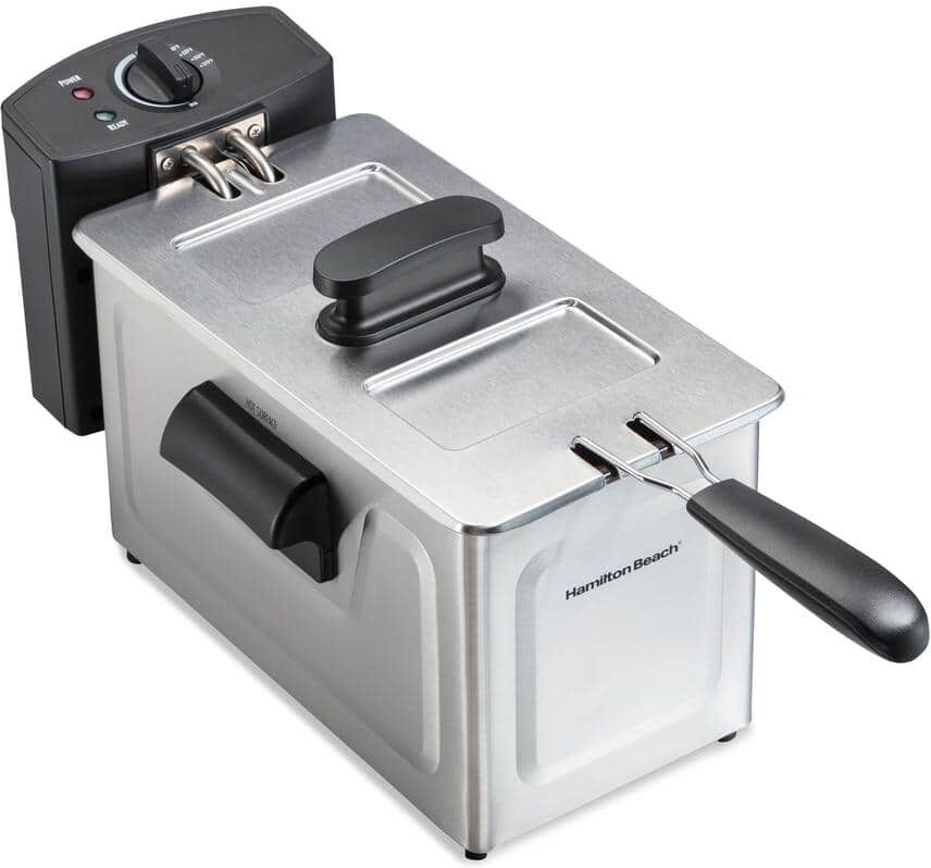 Hamilton Beach 3 Qt. Stainless Steel Deep Fryer