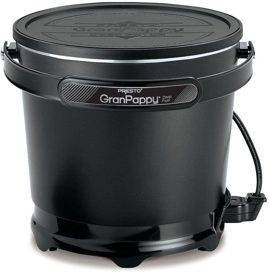 Presto 1.5 Qt. Black GranPappy Deep Fryer