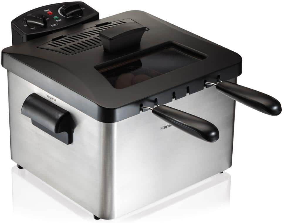 Hamilton Beach Professional-Style 3-Basket Deep Fryer