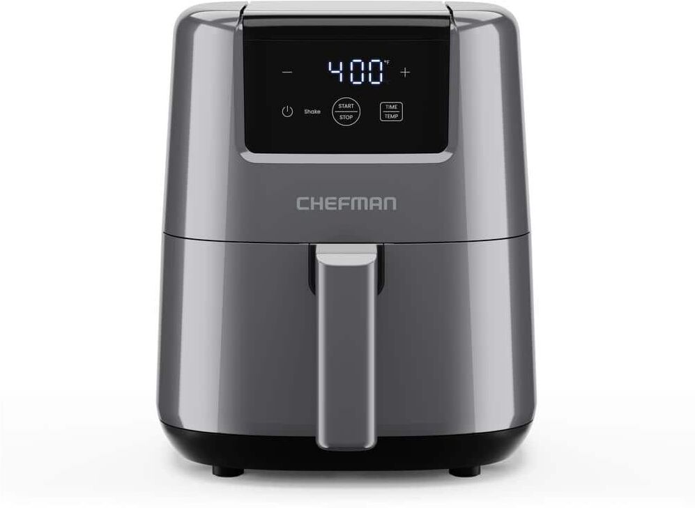 Chefman 2 qt. Grey Air Fryer with Digital Display