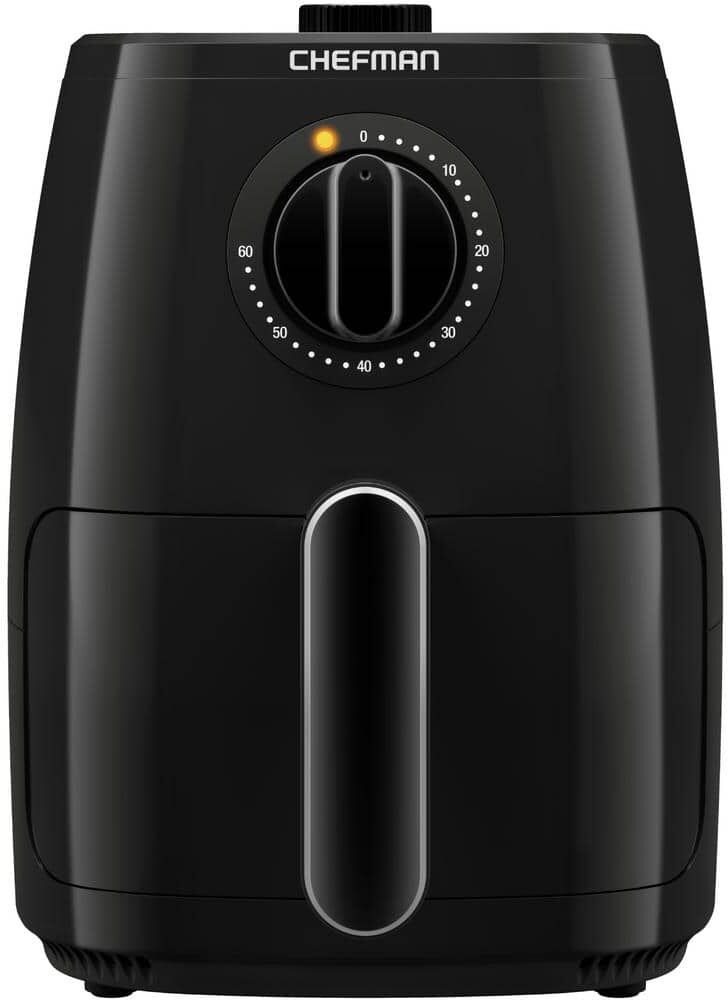 Best Air Fryer: Crisp Perfection: Discover the Top 10 Air Fryer Models of 2024 for Healthier, Delicious Cooking 61 Chefman Countertop Air Fryer, 2 Qt. Black, Air Fryer, TurboFry with Adjustable Temp Control
