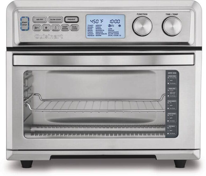 Best Air Fryer: Crisp Perfection: Discover the Top 10 Air Fryer Models of 2024 for Healthier, Delicious Cooking 40 Cuisinart 1800 W 9-Slice Stainless Steel Large Toaster Oven Air Fryer