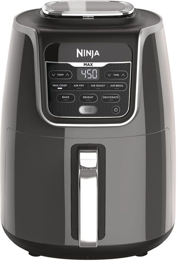 Best Air Fryer: Crisp Perfection: Discover the Top 10 Air Fryer Models of 2024 for Healthier, Delicious Cooking 12 NINJA Air Fryer Max XL, 5 Qt. in Grey (AF161)