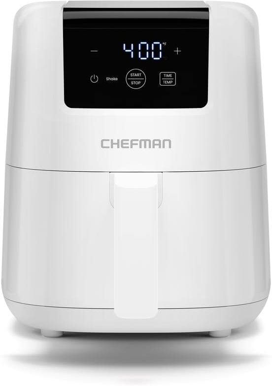 Best Air Fryer: Crisp Perfection: Discover the Top 10 Air Fryer Models of 2024 for Healthier, Delicious Cooking 51 Chefman 2 qt. White Air Fryer with Digital Display