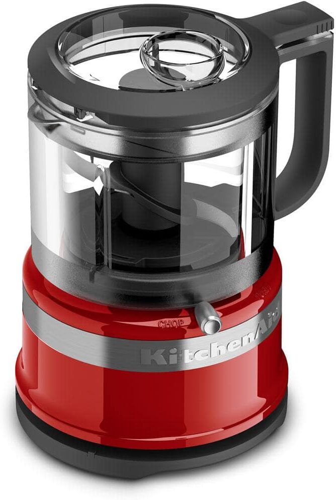 Best Food Processors: Top 10 Picks & Buyers Guide 46 KitchenAid 3.5-Cup 2-Speed Empire Red Food Processor with Pulse Control