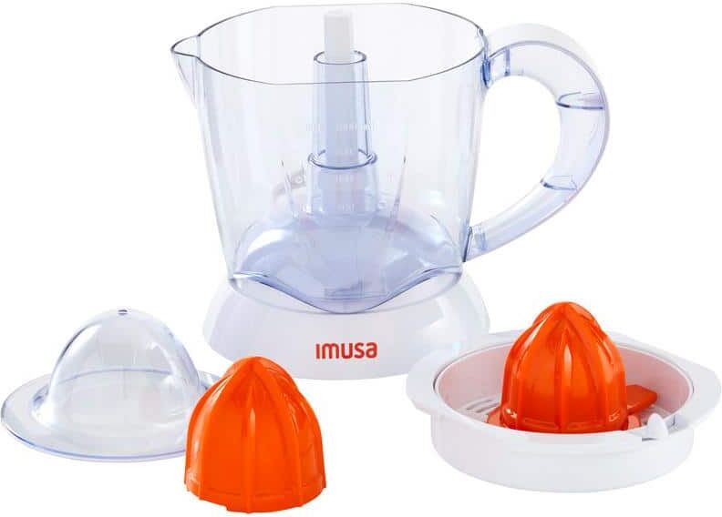 IMUSA 25-Watt 34 Oz. White Citrus Juicer with Pulp Basket