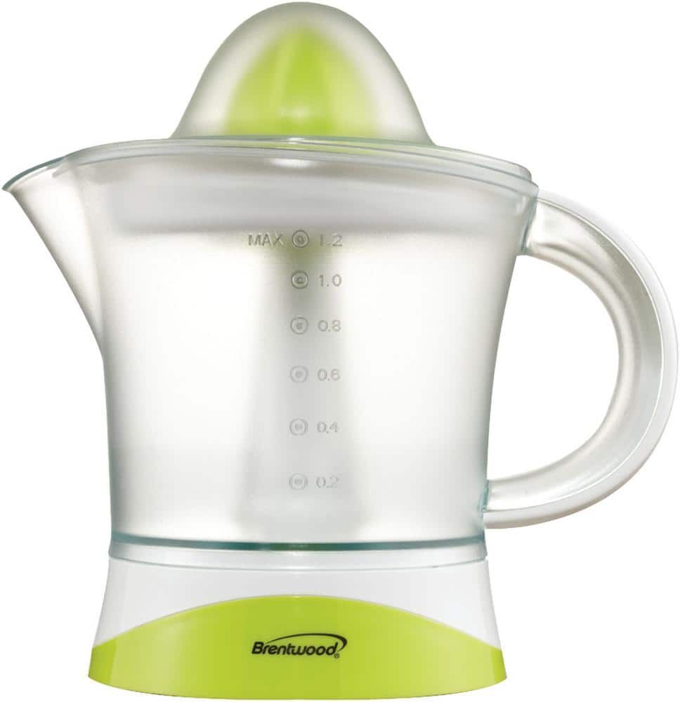 Brentwood 40 oz. Green Electric Citrus Juicer