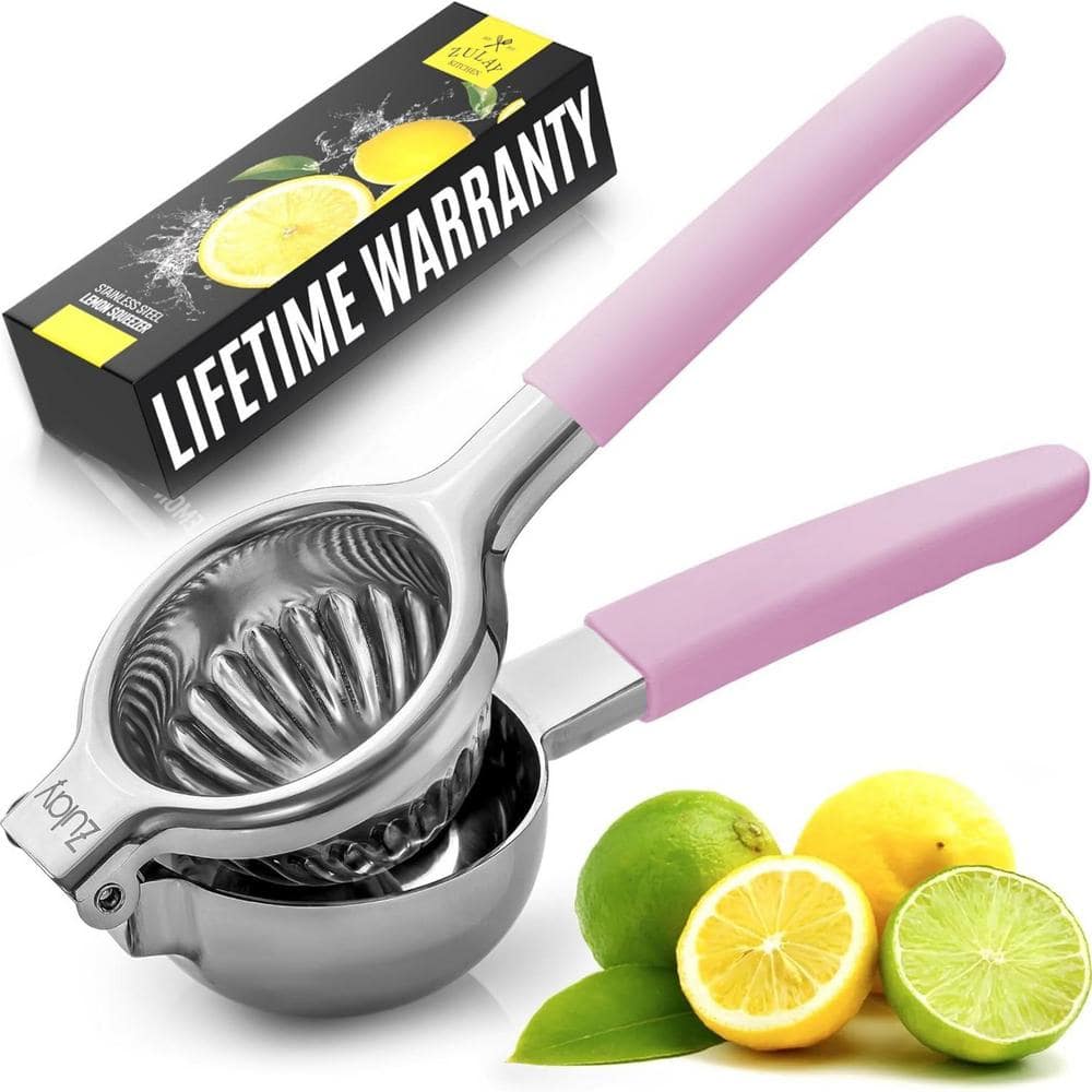 Zulay Kitchen 3 in Blade Span with Ultra-Strong High-Quality Stainless Steel Citrus Press Juicer and Lime Squeezer