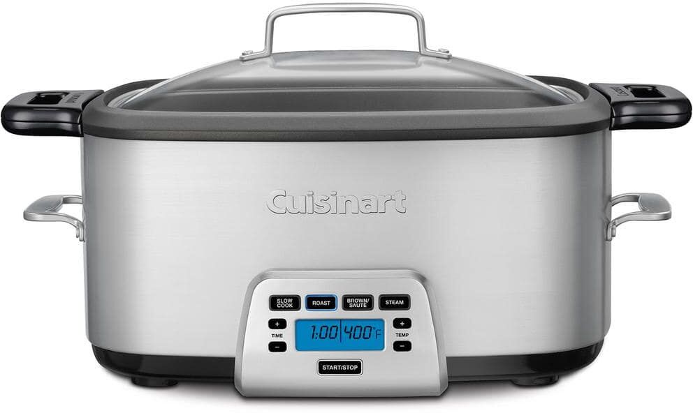 Cuisinart 7 Qt. Stainless Steel Electric Multi-Cooker with Aluminum Pot