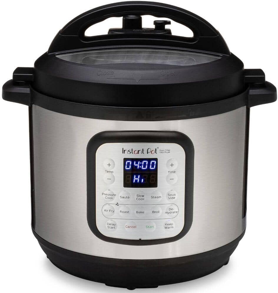 Best Air Fryer: Crisp Perfection: Discover the Top 10 Air Fryer Models of 2024 for Healthier, Delicious Cooking 19 Instant Pot 8 Qt. Silver Duo Crisp Air Fryer with EPC Combo