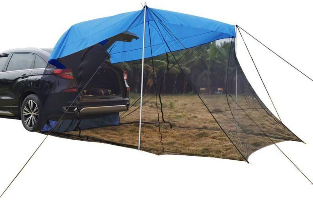 Beach Camping Mosquito-proof Sunshade Tent With Extended Rear End