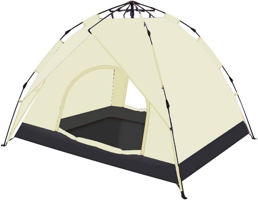 Tunearary 7 ft. W x 7.5 ft. L 4-Person Camping Dome Tent, Portable Waterproof Tent, Suitable for Outdoor Camping, Hiking