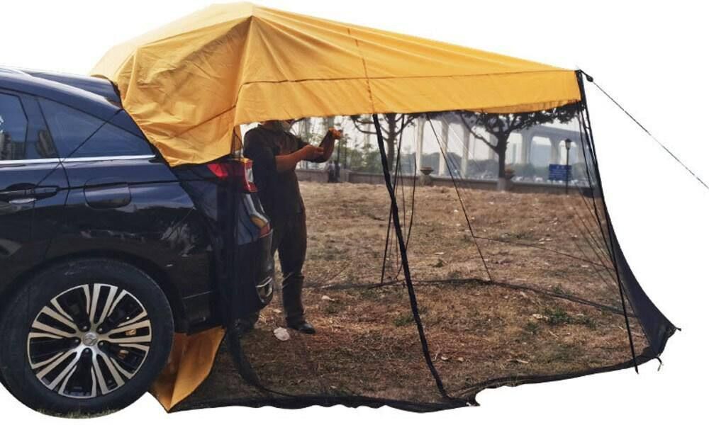 Beach Camping Mosquito-proof Sunshade Tent With Extended Rear End