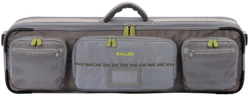 Allen Cottonwood Fly Fishing Rod and Gear Bag Case, Fits 4-Piece, 9.5 ft. Rods, Heavy-Duty Honeycomb Frame