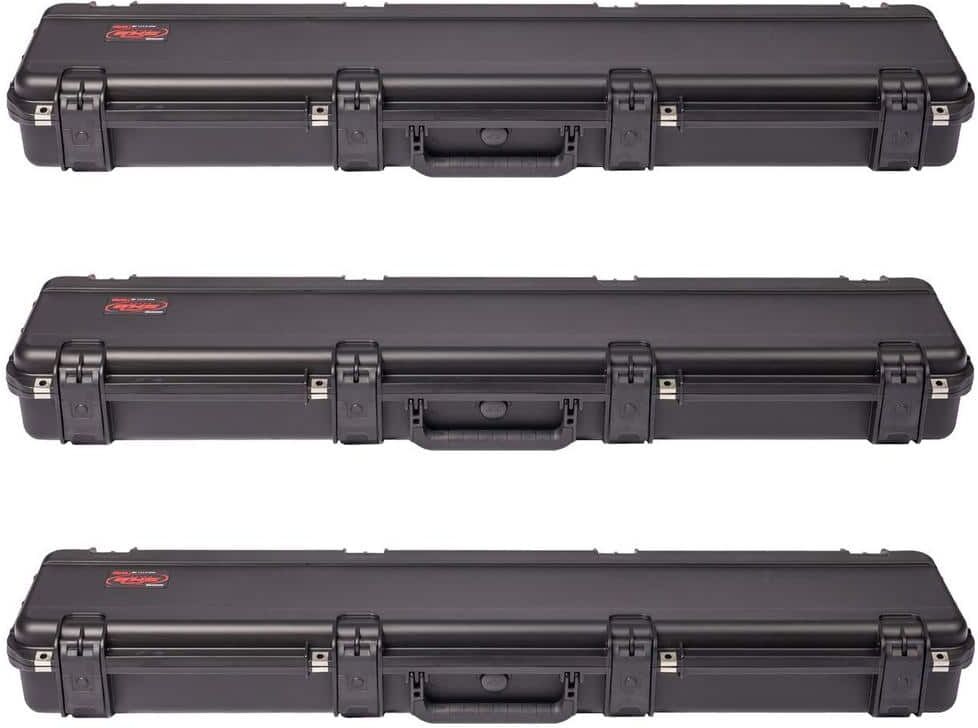 SKB Cases 3I-4909-SR iSeries Hard Plastic Single Hunting Rifle Case (3-Pack)