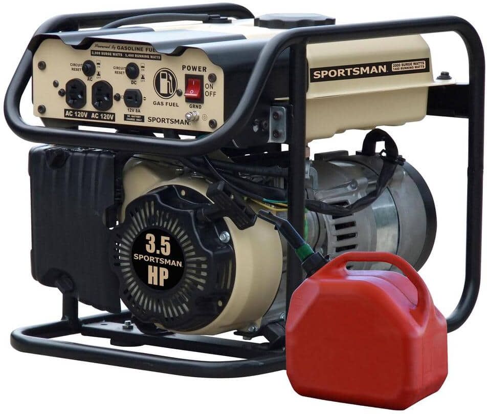 Sportsman 2,000-Watt/1,400-Watt Recoil Start Gasoline Portable Generator