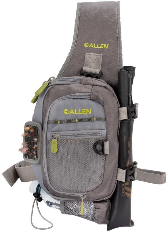 Allen Cedar Creek Fly Fishing Sling Pack, Fits up to 4 Tackle/Fly Boxes