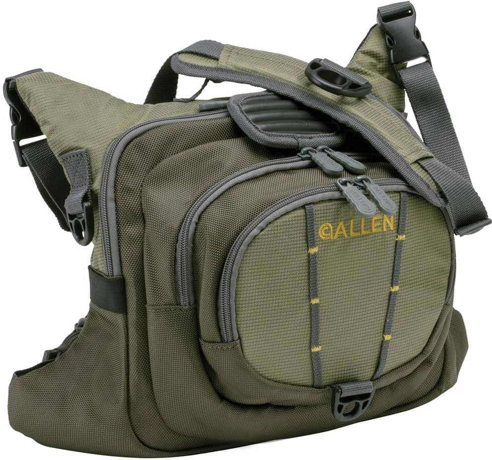 Allen Boulder Creek Fly Fishing Chest Pack, Fits up to 6 Tackle/Fly Boxes