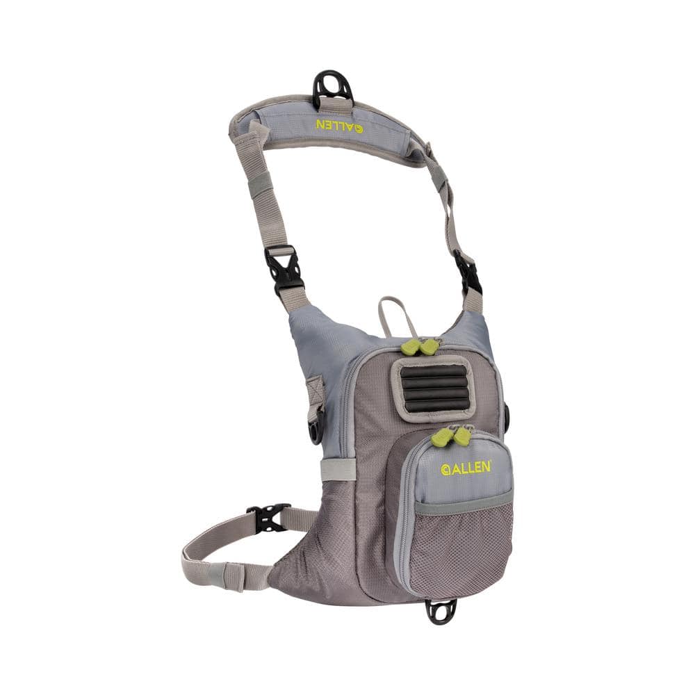 Allen Fall River Fly Fishing Chest Pack, Fits up to 2 Tackle/Fly Boxes