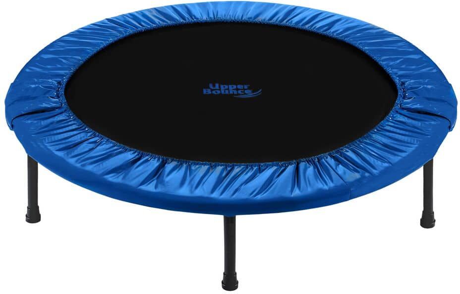 Upper Bounce Machrus  36 in. Mini Rebounder Trampoline with Durable Jumping Mat, Portable and Foldable Workout Trampoline