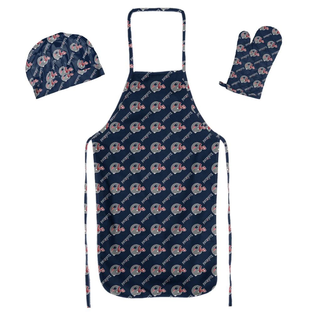 The Northwest Group NFL Patriots 3PC Set Apron Mitt Hat