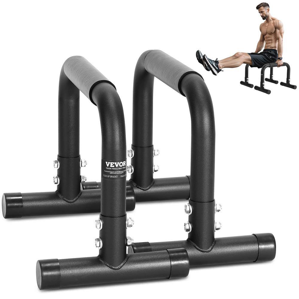 VEVOR Dip Bars 500 lbs. Weight Capacity Heave Duty Dip Stand Station Fitness Workout Dip Bar
