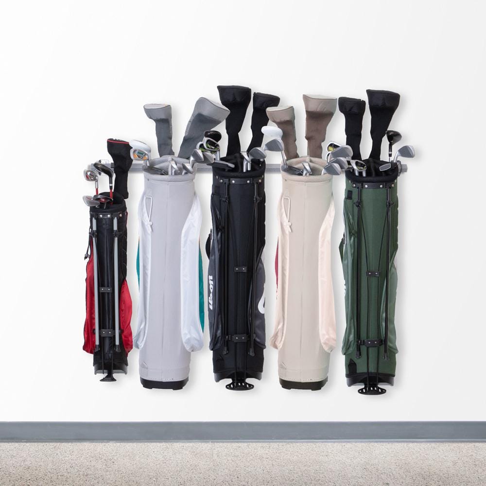 Monkey Bars Powder Coat Steel 6-Bag Golf Bag Organizer