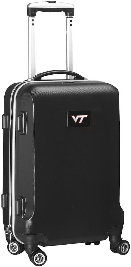 Denco NCAA Virginia Tech 21 in. Black Carry-On Hardcase Spinner Suitcase