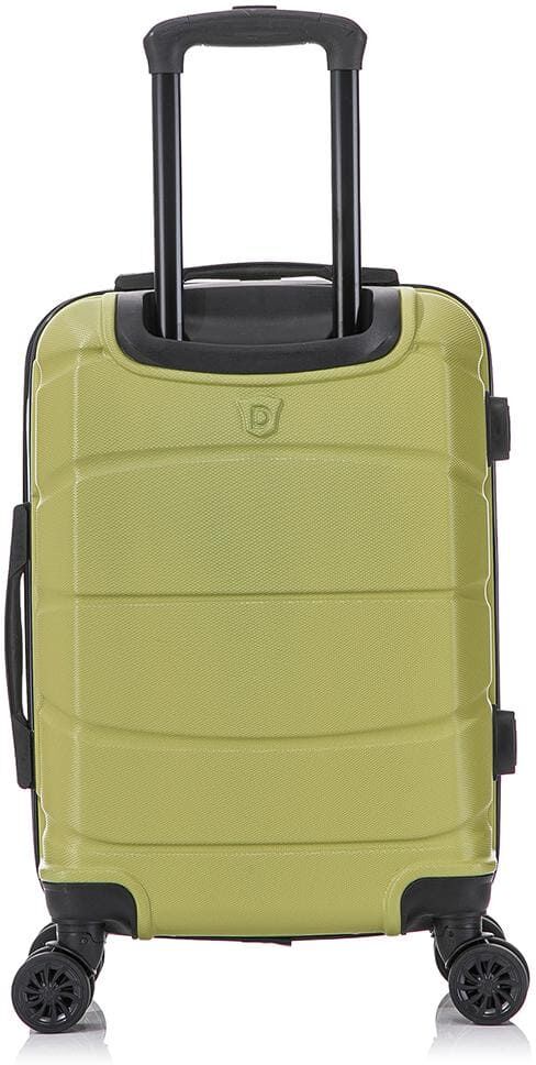 DUKAP Sense Lightweight Hardside Spinner Luggage 20 in. Carry-On Green