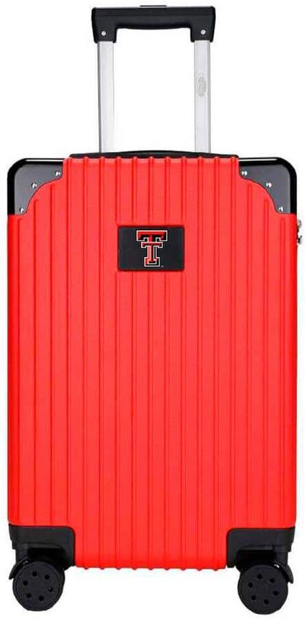 Mojo Texas Tech Red Raiders premium 2-Toned 21 in. Carry-On Hardcase in Red