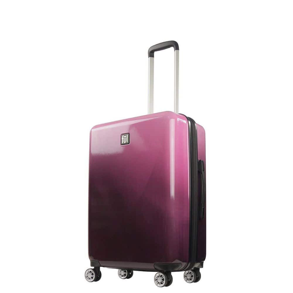 Ful Impulse Ombre Hardside Spinner 26 in. Luggage, Pink