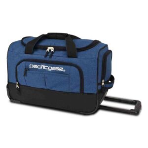 Traveler's Choice Keystone 21 in. Rolling Navy Duffel Bag, Blue