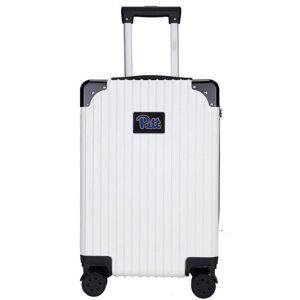 Mojo 21 in. White Pittsburgh Panthers premium 2-Toned Carry-On Suitcase