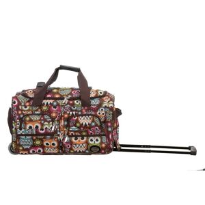 Rockland Voyage 22 in. Rolling Duffle Bag, Owl