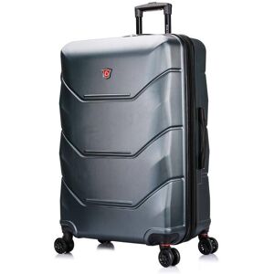 DUKAP Zonix 30 in. Green Lightweight Hardside Spinner Suitcase