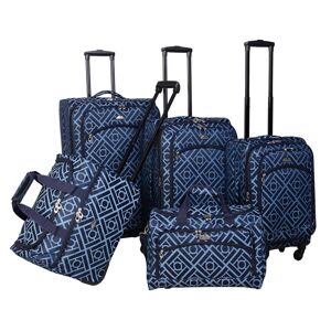 American Flyer Astor Collection 5-Piece Luggage Set, Blue