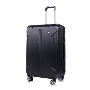 American Green Travel Denali S 26 in. Black TSA Anti-Theft Expandable Hard Side Checked Suitcase Luggage