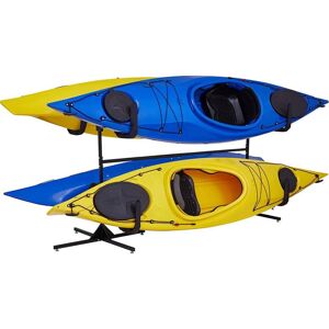RAXGO 4- Kayak Freestanding Storage Kayak Rack for Indoor & Outdoor, Black