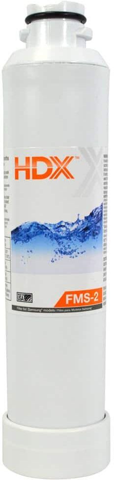 HDX FMS-2 Premium Refrigerator Water Filter Replacement Fits Samsung HAF-CINS