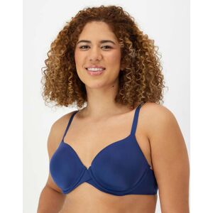Maidenform One Fab Fit Everyday Modern Demi Underwire Bra (Plus Sizes Available) Navy Eclipse 36B Women's Maidenform One Fab Fit Everyday Modern Demi Underwire Bra (Plus Sizes Available) Navy Eclipse 36B Women's