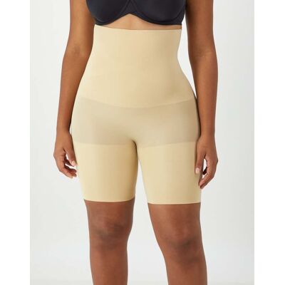Maidenform Seamless High-Waist Thigh Slimmer Latte Lift 2XL Women's Maidenform Seamless High-Waist Thigh Slimmer Latte Lift 2XL Women's