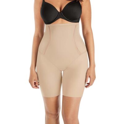 Maidenform High-Waist Firm Tummy Control Shapewear Shorts Latte Lift S Women's Maidenform High-Waist Firm Tummy Control Shapewear Shorts Latte Lift S Women's