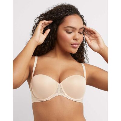 Maidenform Multiway Push-Up Strapless Bra Paris Nude 34C Women's Maidenform Multiway Push-Up Strapless Bra Paris Nude 34C Women's