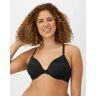 Maidenform One Fab Fit Everyday Full Coverage Racerback Bra Black 38B Women's