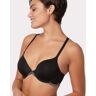 Maidenform One Fab Fit Everyday Full Coverage Racerback Bra Black w/Eiffel Grey 36D Women's