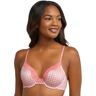 Maidenform Comfort Devotion Convertible Underwire Bra, Full Coverage Gingham Print/Rose Bloom Pink/Ballerina Slipper 38C Women's