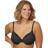 Maidenform Everyday Full Coverage Cushioned Underwire Bra Black 42D Women's